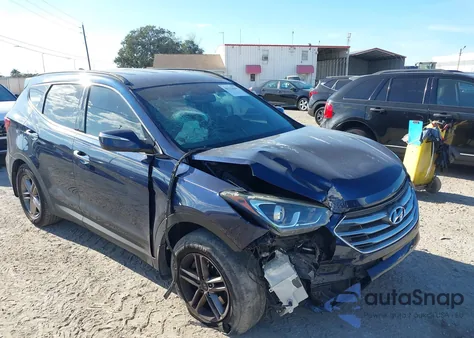 2018 Hyundai Santa Fe Sport 2.4L из США, поврежденный, VIN 5XYZU3LB2JG513515